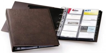 TARJETERO DE ANILLAS DIN A-4 CON INDICE DURABLE