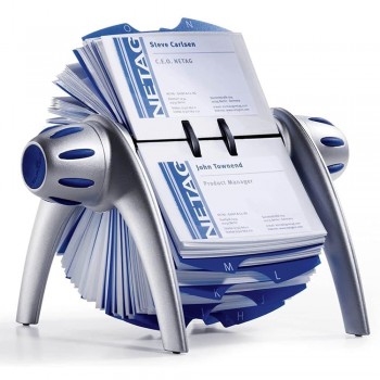 TARJETERO FICHERO ROTATIVO VISIFLIX FLIP VEGAS DURABLE