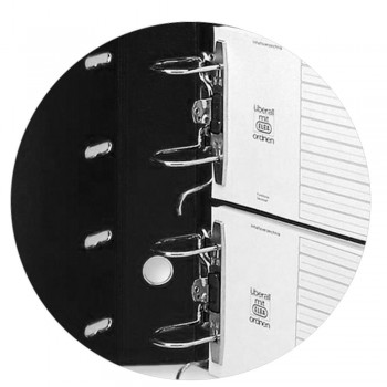 ARCHIVADOR DOBLE PARA  ARCHIVAR A5 EN FORMATO A4 ELBA