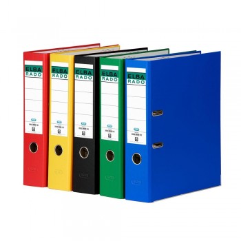 ARCHIVADOR DE OFICINA ELBA CHIC PVC DE COLORES