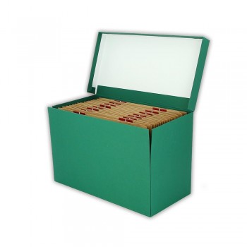 CAJA DE TRANSFERENCIA CARTON FORRADA EN GELTEX FOLIO ELBA
