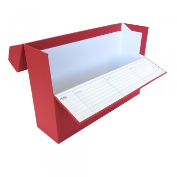CAJA DE TRANSFERENCIA CARTON FORRADA EN GELTEX FOLIO ELBA