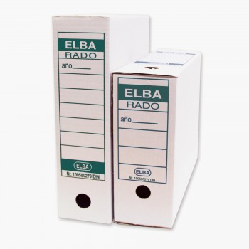 CAJA DE CARTÓN PARA ARCHIVO DEFINITIVO ELBA