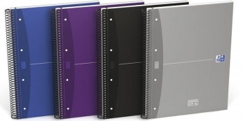 CUADERNO MICROPERFORADO DE TAPA DURA 120 HOJAS OXFORD EUROPEANBOOK 4