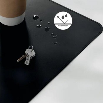 ALFOMBRILLA DE SOBREMESA GRANDE 80CM X 40CM NEGRO LEITZ
