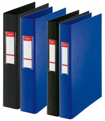 CARPETA DE ANILLAS DE PLASTICO DE COLORES ESSELTE