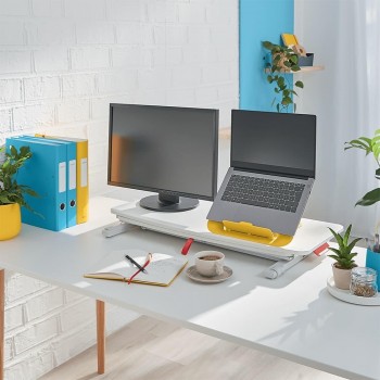 CONVERTIDOR DE ESCRITORIO CON BANDEJA DESLIZANTE LEITZ ERGO COSY