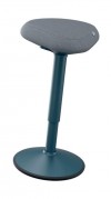 TABURETE ALTO ACTIVE COMFORT GRIS OSCURO LEITZ ERGO