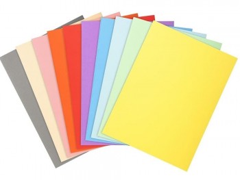 SUBCARPETAS DE CARTULINA  DE COLORES SURTIDOS A4