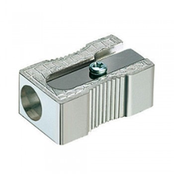 SACAPUNTAS DE METAL SENCILLO RECTANGULAR FAIBO