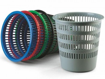 PAPELERA DE PLÁSTICO DE REJILLA DE COLORES FAIBO 16 L