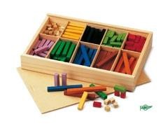 REGLETAS DE MADERA PARA MATEMATICAS BASICAS