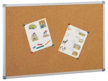 TABLEROS DE CORCHO SÓLIDOS CON MARCO DE ALUMINIO