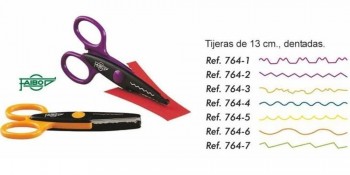 TIJERAS DENTADAS PARA MANUALIDADES