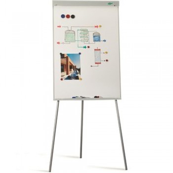 PIZARRA PARA CONVENCIÓN METÁLICA CON TRÍPODE 70x102 CM
