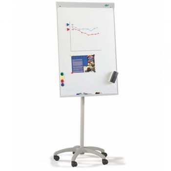 PIZARRA PARA CONVENCIÓN METÁLICA CON RUEDAS 70X102 CM