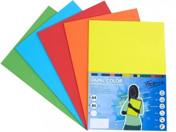 PAPEL DE COLORES SURTIDOS A4 FABRISA 250 HOJAS