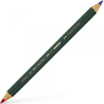 LÁPICES BICOLOR GRUESO FABER-CASTELL 873 CAJA DE 12