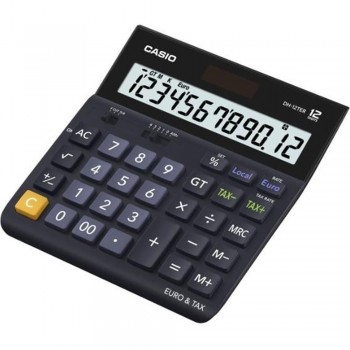 CALCULADORA DE SOBREMESA EXTRAGRANDE CASIO DH-12TER 12 DÍGITOS