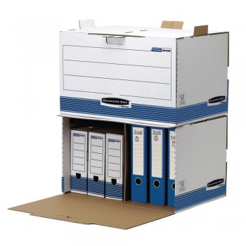 CONTENEDOR ARCHIVO ACCESO FRONTAL AZUL FELLOWES