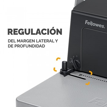 ENCUADERNADORA DE ESPIRAL FELLOWES METAL 100