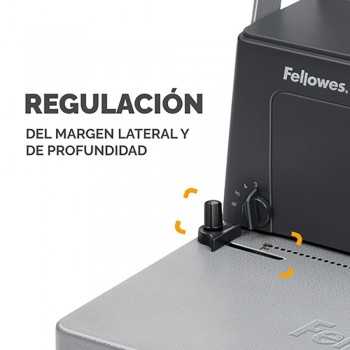 ENCUADERNADORA DE ESPIRAL FELLOWES METAL 100R