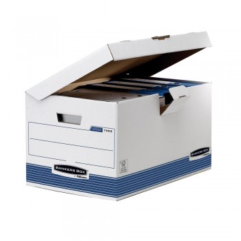CONTENEDOR DE ARCHIVO CON TAPA FIJA  FELLOWES BANKERS BOX