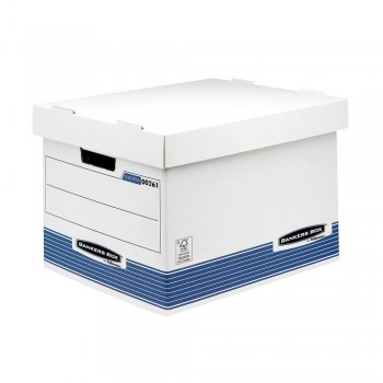 CONTENEDOR DE ARCHIVO AUTOMÁTICO A4 Y FOLIO FELLOWES BANKERS BOX