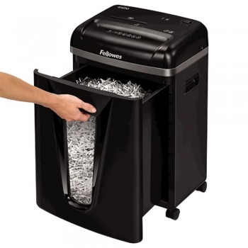 DESTRUCTORA FELLOWES 450M 9H MICROCORTE 2X12MM 22L P5