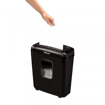 DESTRUCTORA FELLOWES 6M 6H MINICORTE 4X12MM 13L P4