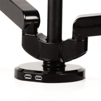 BRAZOS PARA MONITOR TRIPLE HORIZONTAL FELLOWES PLATINUM SERIES NEGRO