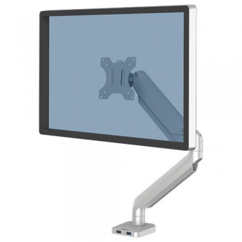 BRAZO DE MONITOR INDIVIDUAL FELLOWES PLATINUM SERIES PLATA