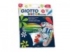 ROTULADORES GIOTTO DECOR TEXTIL CJ. 12