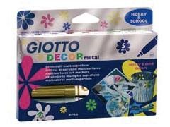 ROTULADORES GIOTTO DECOR METAL