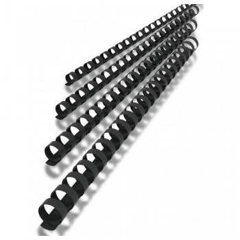 CANUTILLO DE PLÁSTICO COMBBIND NEGRO