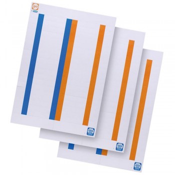 ETIQUETAS PARA CARPETAS COLGANTES CON VISOR SUPERIOR