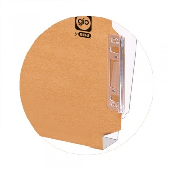 CARPETA COLGANTE DE CARTÓN KRAFT BICOLOR CON LOMO EN U REFORZADO