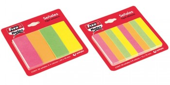 MINI NOTAS ADHESIVAS FINO NOTES NEON