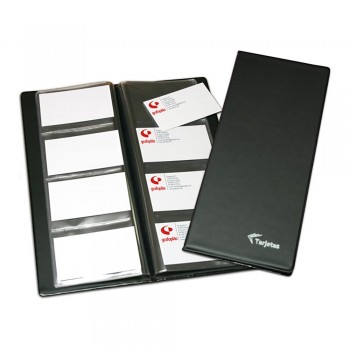 TARJETERO AMERICANO DE FUNDAS SOLDADAS PVC BASIC GRAFOPLAS