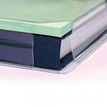 FUNDA DOSSIER CON FUELLE EN F EXTRA RESISTENTE TRANSPARENTE