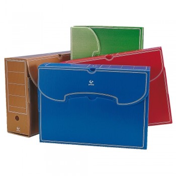 CAJA DE PLASTICO PARA ARCHIVO DEFINITIVO GRAFOPLAS