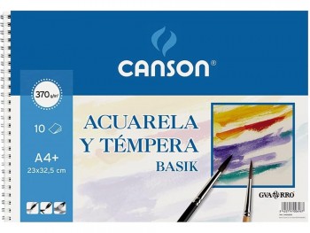 BLOC DE DIBUJO PARA ACUARELA Y TÉMPERA