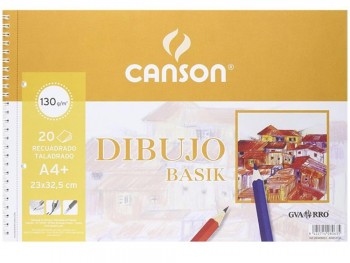 BLOC DE DIBUJO CANSON BASIK