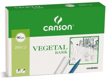 PAPEL VEGETAL A4 90GR CANSON 250 HOJAS