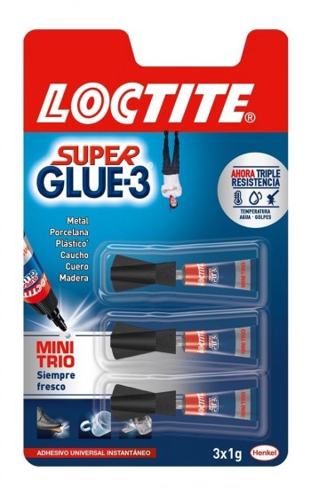 PEGAMENTO SUPER GLUE-3 LOCTITE