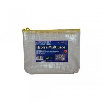 BOLSAS TRANSPARENTE MULTIUSOS CON CREMALLERA ZIP OFFICE BOX