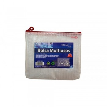 BOLSAS TRANSPARENTE MULTIUSOS CON CREMALLERA ZIP OFFICE BOX