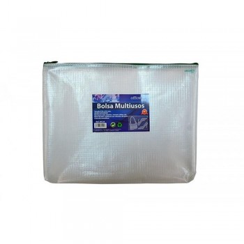 BOLSAS TRANSPARENTE MULTIUSOS CON CREMALLERA ZIP OFFICE BOX