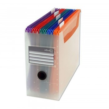 BASTIDOR CON 10 CARPETAS COLGANTES SUPRA OFFICE BOX