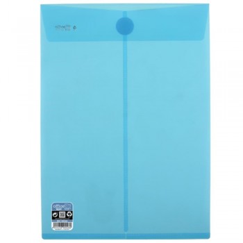 SOBRE DE PLASTICO VERTICAL TIPO BOLSA CON CIERRE DE VELCRO OFFICE BOX